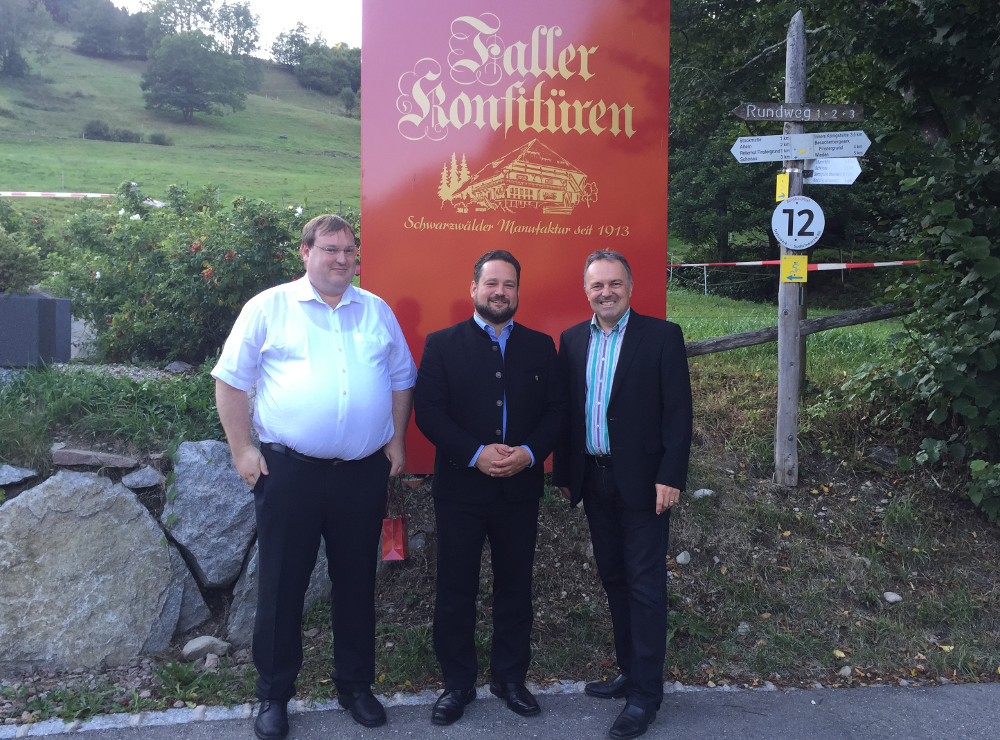 Alexander Bonde besucht den Landkreis Lörrach