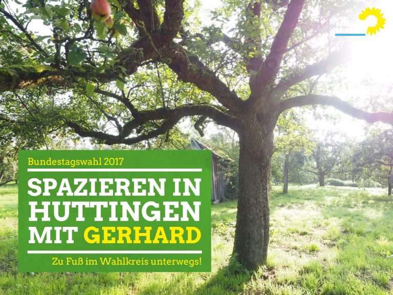 Wandern mit Gerhard Zickenheiner in Huttingen