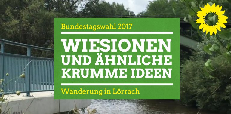 Wiesionen und ähnliche krumme Ideen – Wanderung in Lörrach