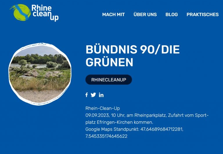 Rhine-Clean-Up 09.09.2023