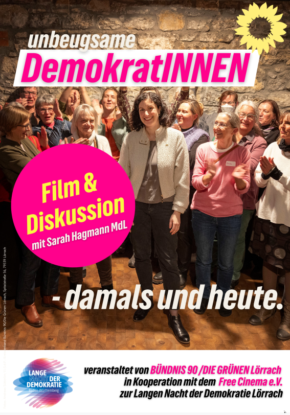 Lange Nacht der Demokratie; Film und Diskussion im Free Cinema in Lörrach ab 20 Uhr