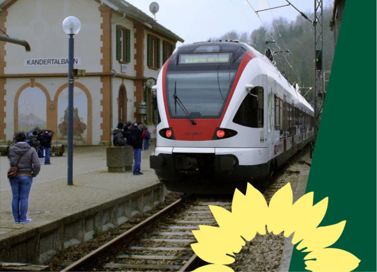 Mit Kandertal-S-Bahn jetzt Klimaschutz betreiben